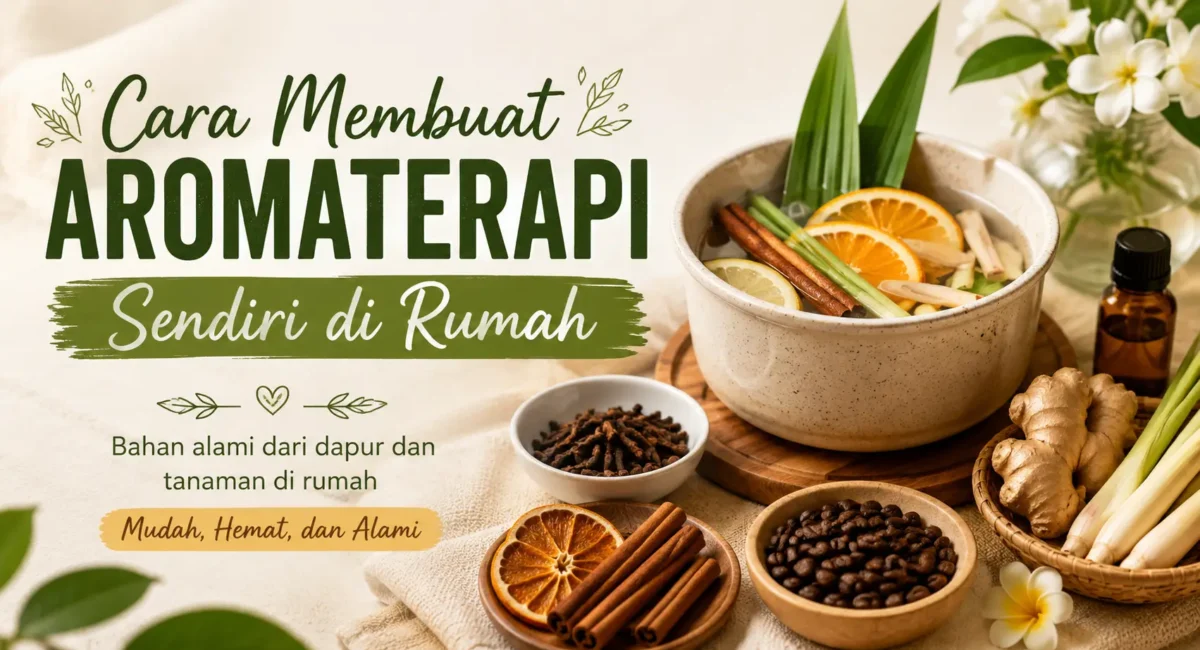 Cara Membuat Aromaterapi Sendiri di Rumah 1 Cara Membuat Aromaterapi Sendiri