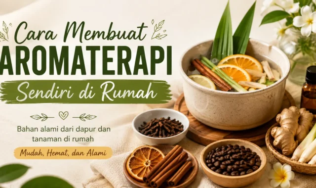 Cara Membuat Aromaterapi Sendiri
