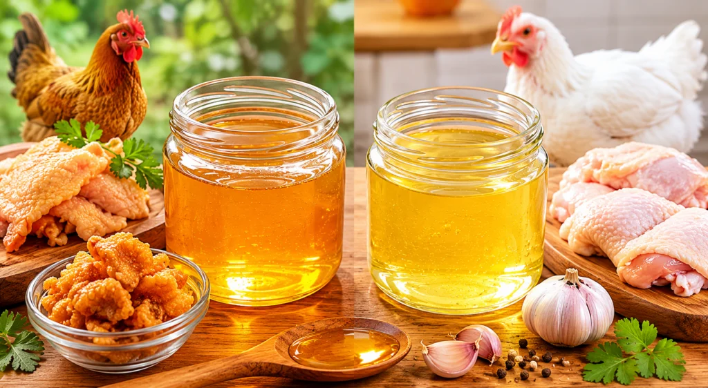 Minyak Ayam Kampung vs Minyak Ayam Broiler