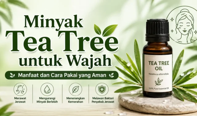 Minyak Tea Tree untuk Wajah